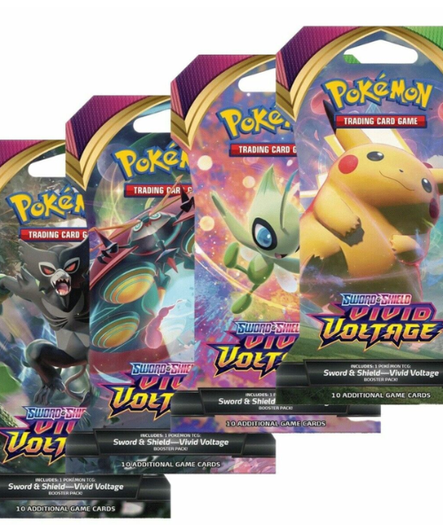 Pokemon TCG Sword & Shield Vivid Voltage Blister Pack